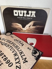 Ouija Brett Board Spiel von Parker Brothers Mystifying Oracle William Fuld Set