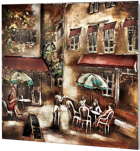 Metallbild wandbild - metallbild,