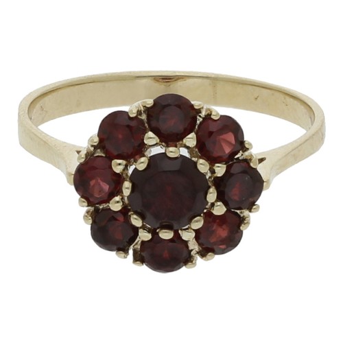 Granat ring 333 - ring, 8