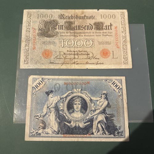 Reichsmark reichsbanknoten 100 - reichsbanknoten,