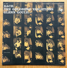 Glenn Gould, Bach: Goldberg Variations, Columbia ML 5060, Vinyl