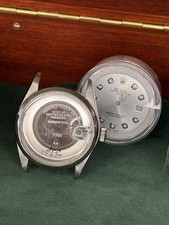 ORIGINAL ROLEX 1500 - 34 mm - CASE BACK OYSTER WITH AFTERMARKET REFINISHED DIAL 