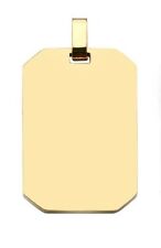 Massiv ID Dog Tag mit Kette