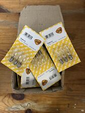 7x 3x Topkerzen geriffelt für Außenketten Ersatzkerzen Weihnachten E10 55V 3W