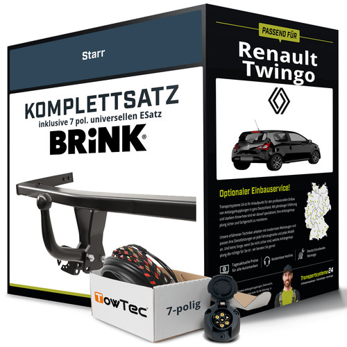 Anhängerkupplung brink starr - anhängerkupplung,