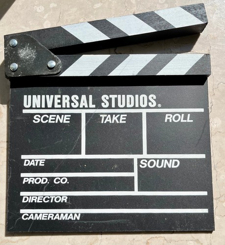 Universal studios filmklappe - universal,