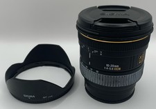 Sigma 10–20mm f/4–5.6 EX DC – Ultraweitwinkelobjektiv – A-Mount (Sony/Minolta) –