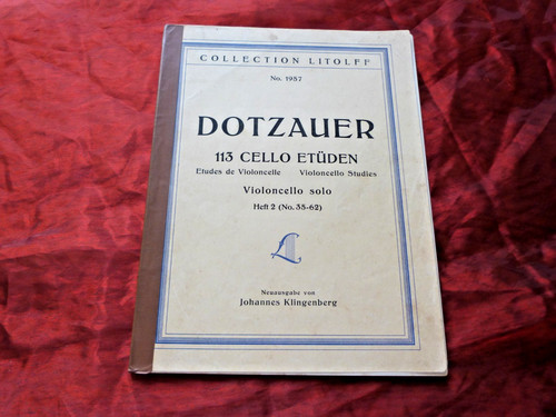 Dotzauer 113 violoncello - dotzauer,