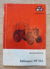 Massey Ferguson Schlepper MF165 Betriebsanleitung