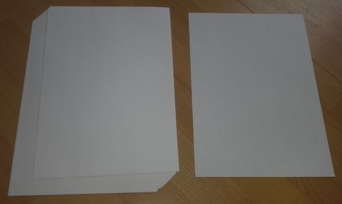 Opale blatt papier - a4,