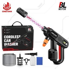 ONEVAN Akku Hochdruckreiniger fürMakita Auto Mobiler Druckreiniger Spritzpistole