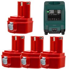 4x 12V 5000mAh Akku Für Makita PA12 1220 1222 1233 1234 1235F 6270D 192598 5,0Ah