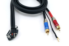 Technics SL 1200 1210 MK2 MK3 MK5 Cinch Kabel Ersatz Plattenspieler |5M