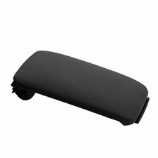 Black Leather Armrest Center