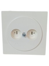 Gira Doppel-Antennendose Multimedia Steckdose Weiß Elektro Installationssystem