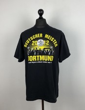 Deutscher Meister 2012 Borussia Dortmund BVB Deutschland Baumwolle Fußball Trikot XL