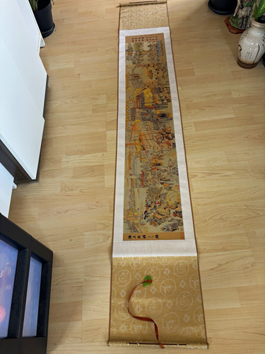 Wandbehang schriftrolle - wandbehang,