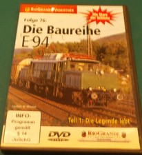 Die Baureihe E94 - Eisenbahn DVD - Rio Grande - Stars der Schiene - Folge 76