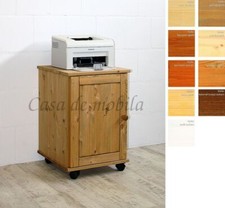 Massivholz Rollcontainer mit