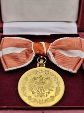 Orden Medaille Für Verdienste um die Republik Österreich im Etui Wien Reitterer