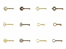 Antik Möbel Schlüssel Schlüsselrohling IC-Schließung Ersatzschlüssel mit Loch