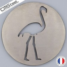 Flamingo Glasuntersetzer Rosa