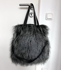 Giorgio Brato Tasche Tibetlamm, ombré, Farbverlauf, neuwertig!