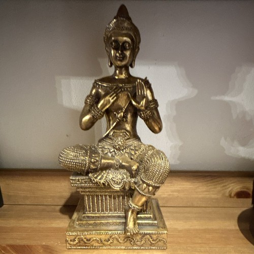 Buddha statue metall - statue,