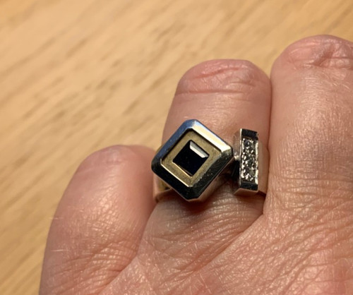 Brillant saphir ring - brillant/saphir,