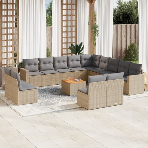 Tlg garten sofagarnitur - 14-tlg., garten-sofagarnitur