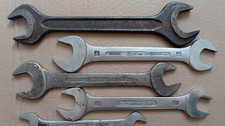 Maulschlüssel  DIN 895 gebraucht u.a. Hazet, Gedore, Doppelgabelschlüssel