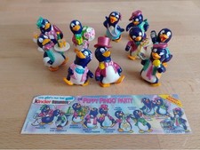 ♥️ Ü-Ei Konvolut Figur Steckfigur Die PEPPY PINGO Party Komplett + BPZ 1994