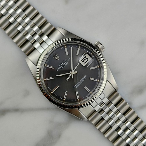Rolex datejust grey - rolex,