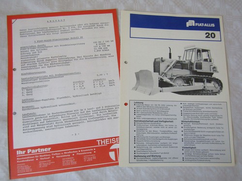 Prospekt fiat allis - prospekt, fiatallis