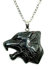 Hämatit Wolf Anhänger