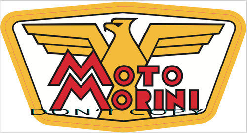 Aufkleber moto morini 60er - moto,