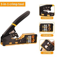 RJ45 Crimp Tool w/50PCS CAT6