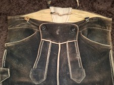 Hirschlederhose 50 L Kniebund