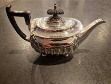 Teekanne, Sterlingsilber 925, Sheffield 1897, Walker & Hall