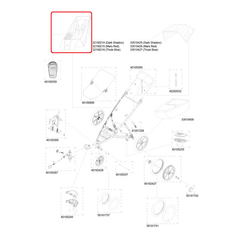 Thule seat sitz single - thule,