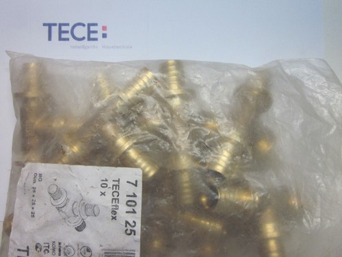 10x teceflex 710125 stück - 10x, t-stück