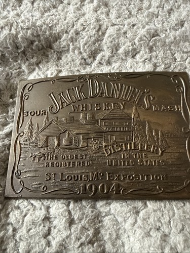 Vintage messing jack daniels - vintage,