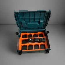 Makita Makpac Organizer Akku Komplettset Einsätze passend für 12