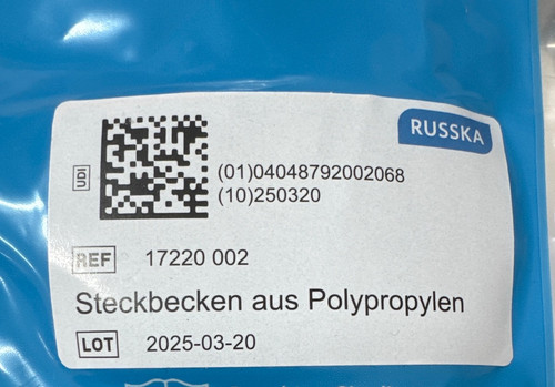 Steckbecken