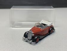 Mercedes Benz MB 170 S Cabriolet Cabrio PKW Oldtimer rot red Praline H0 1:87