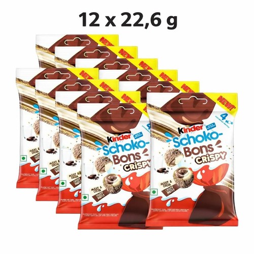 12x kinder schoko bons - 12x, crispy