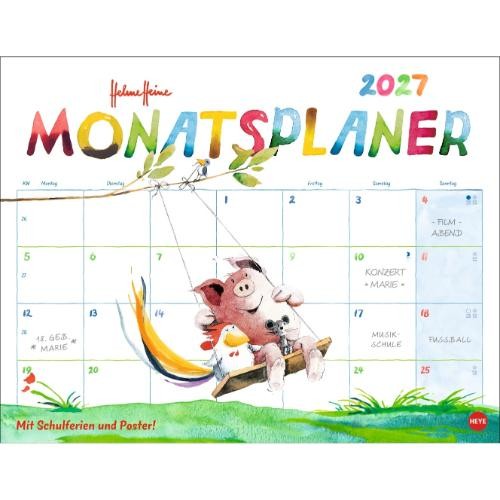 Kalender 2027 heine - kalender,