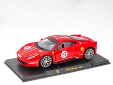 1:24 Hachette Bburago Ferrari Collection Ferrari 458 Challenge #5 red 2010 with 