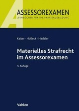 Materielles Strafrecht im Assessorexamen von Horst Kaiser (2020, Taschenbuch)