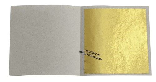 100 blatt blattgold imitat - 100,
